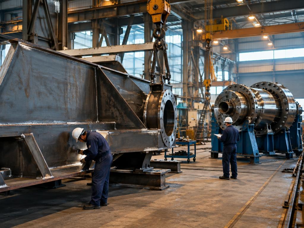 Heavy engineering and capital goods workplace